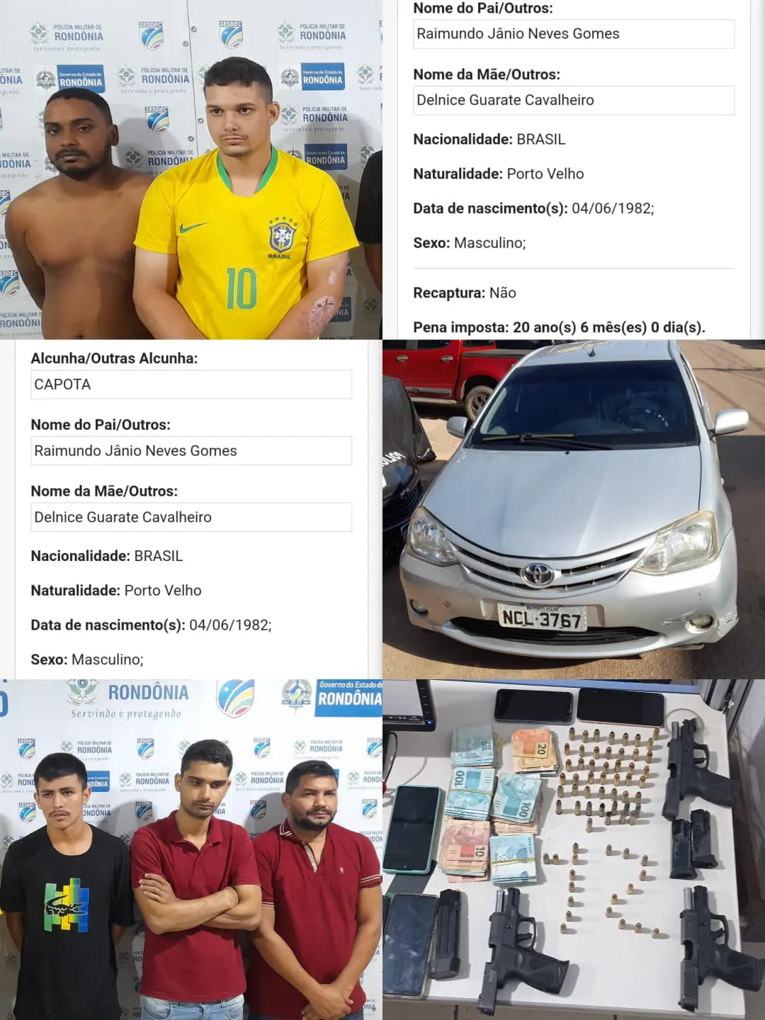 Piratas – Quadrilha especializada em roubo no Rio Madeira e BR-319 é presa  pela Polícia Militar de Rondônia - Jornal InfoRondônia